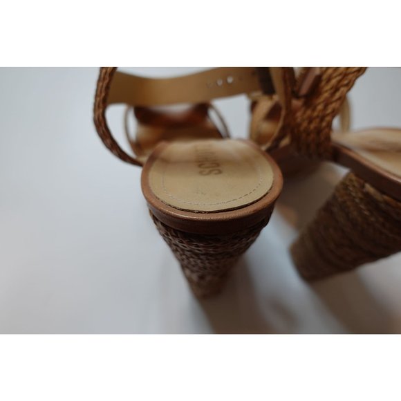 Schutz Lorah Heel in Desert Ankle Strap Buckle Closure - Picture 15 of 16